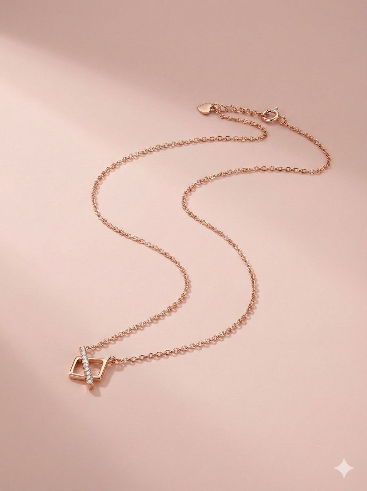 92.5 Rose Gold Minimalist Chain